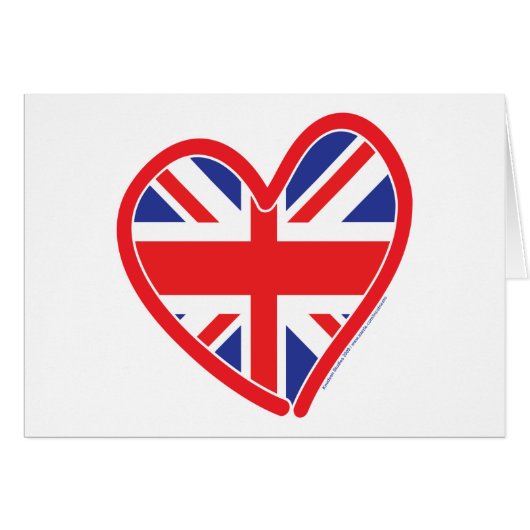 Union Jack Royal Heart (Devant horizontal)