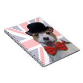 Union Jack Russell Notitieboek (Rechterzijde)