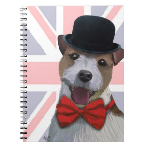 Union Jack Russell Notitieboek