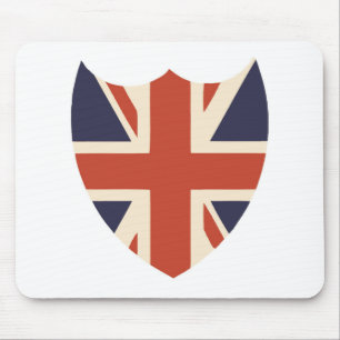 UNION JACK SHIELD MOUSEPAD MUISMAT