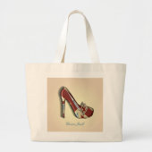 Union Jack Shoe Theme Design Canvas tas (Voorkant)
