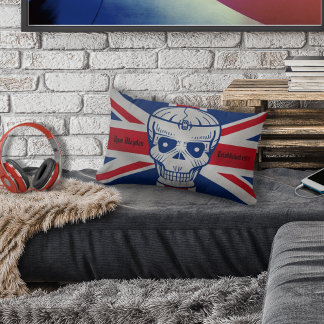 Union Jack Skull Sierkussen Kussen