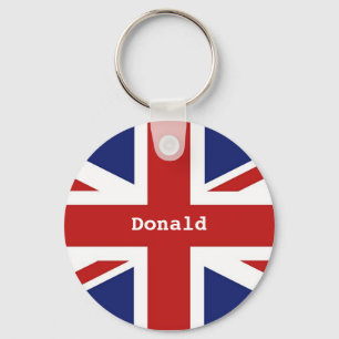 Union Jack Sleutelhanger