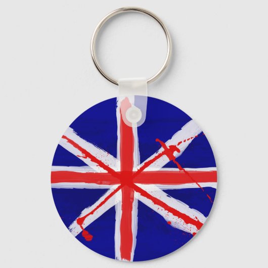 Union Jack Sleutelhanger (Voorkant)