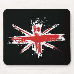 Union Jack Splatter Mousepad Muismat