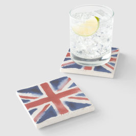 Union jack stone coaster stenen onderzetter
