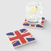 Union Jack Stone Onderzetter (Zijkant)