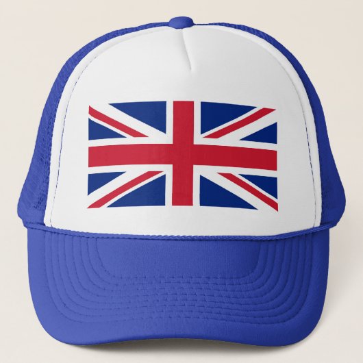 Union Jack Trucker Hat Pet (Voorkant)