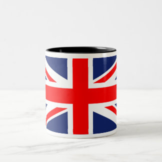 Union Jack Tweekleurige Koffiemok
