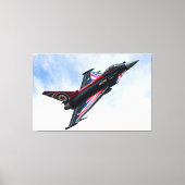 Union Jack Typhoon Canvas Afdruk (Voorkant)