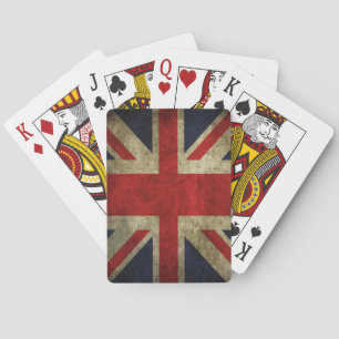 Union Jack UK Britse vlag Antiek Pokerkaarten