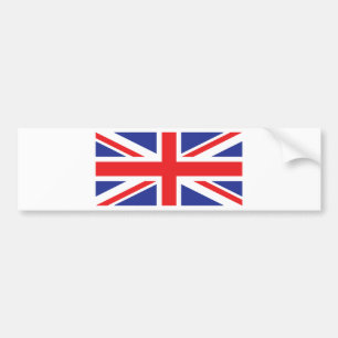 Union Jack UK Flag Bumpersticker