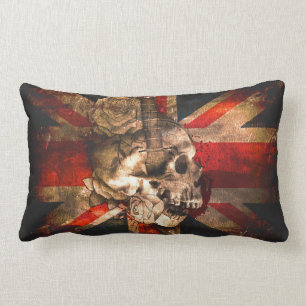 Union Jack UK Flag Gothic Kussen