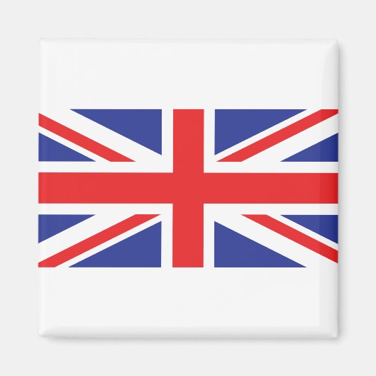 Union Jack UK Flag Magneet (Voorkant)