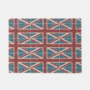 Union Jack UK Red Blue Deurmat