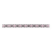 Union Jack UK Vlag roze en zwart Lint (Voorkant)