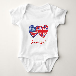 Union Jack/USA Romper