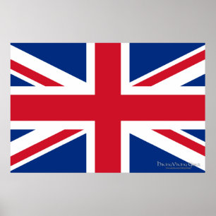 Union Jack Verenigd Koninkrijk Poster