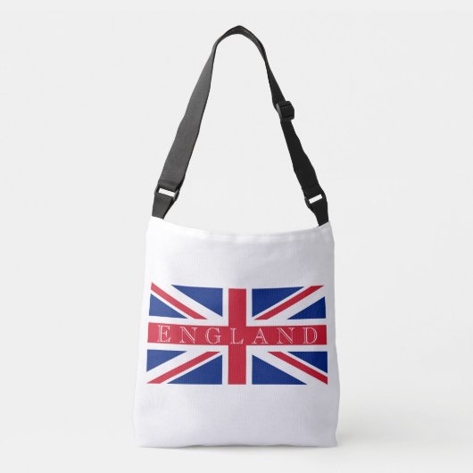 Union Jack Vlag Engeland cbbcnt Crossbody Tas (Voorkant)