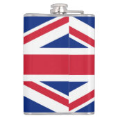 Union Jack Vlag Engeland vlag Heupfles (Achterkant)