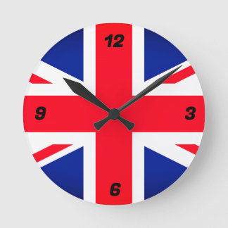 Union Jack Vlag Ronde Wandklok Klok