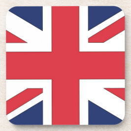 Union Jack/ vlag van het Verenigd Koninkrijk Drankjes Onderzetter