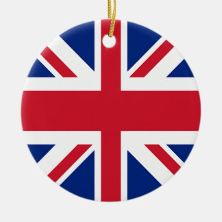 Union Jack - vlag van het Verenigd Koninkrijk Keramisch Ornament