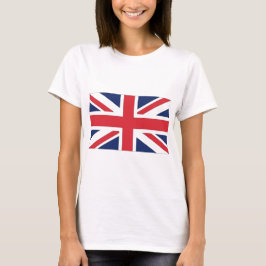 Union Jack/ vlag van het Verenigd Koninkrijk T-shirt