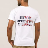 Union Operating Engineer T-Shirt (Achterkant)