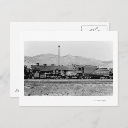 Union Pacific Railroad Engine #5312 Briefkaart (Voorkant / Achterkant)