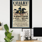 Union Recruitment Poster Burgeroorlog (Thuiskantoor)