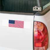 Union Side American Civil War Vlag Bumpersticker (Op Truck)