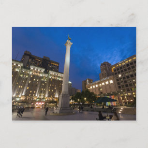 Union Square Downtown San Francisco Briefkaart