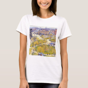 Union Square in de lente door Frederick Childe Has T-shirt