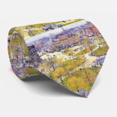 Union Square in Spring door Frederick Childe Hassa Stropdas (Opgerold)