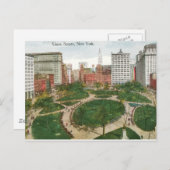 Union Square, New York Briefkaart (Voorkant / Achterkant)