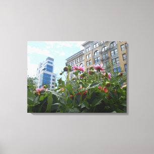 Union Square, New York City, Verenigde Staten Canvas Afdruk