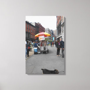 Union Square, New York City, Verenigde Staten Canvas Afdruk