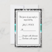 Union Square NYC Black Damask 212 RSVP 1 (Achterkant)