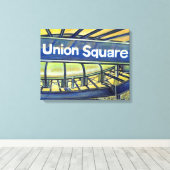 Union Square Parlor Canvas Afdruk (Insitu (Houten vloer))