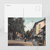 Union St, Lambertville, New Jersey 1907 Briefkaart (Voorkant / Achterkant)
