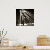 Union Station Chicago, 1943. foto Poster (Keuken)