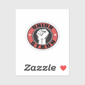 Union Strong American Flag Dag van de Arbeid Sticker
