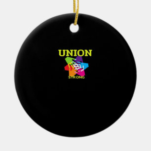 Union Strong Classic - Dag van de Arbeid Keramisch Ornament