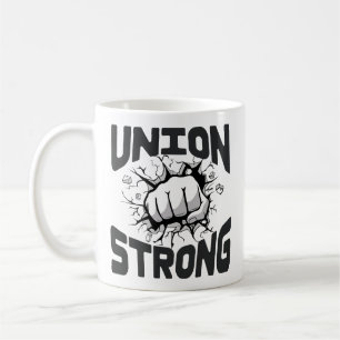 Union Strong - Dag van de Arbeid Geschoolde vakbon Koffiemok
