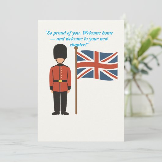 Union & Tea - Kaarten en geschenken voor het Brits (Staand voorkant)