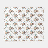 Unipug Pattern Fleece Deken (Voorkant (Horizontaal))
