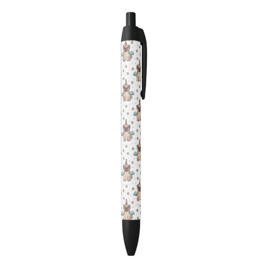 Unipug Pattern Zwarte Inkt Pen (Achterkant (Verticaal))