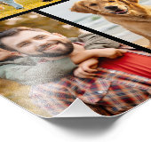 Unique 11 photo Collage minimaliste Simple Noir (Coin)