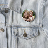 Unique 2¼ Round Button with Your Picture (In situ)
